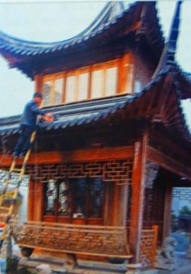 one Jackie Chan ancient Chinese wooden structures