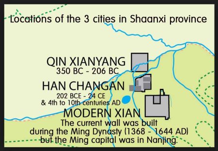 The three cities of Xian